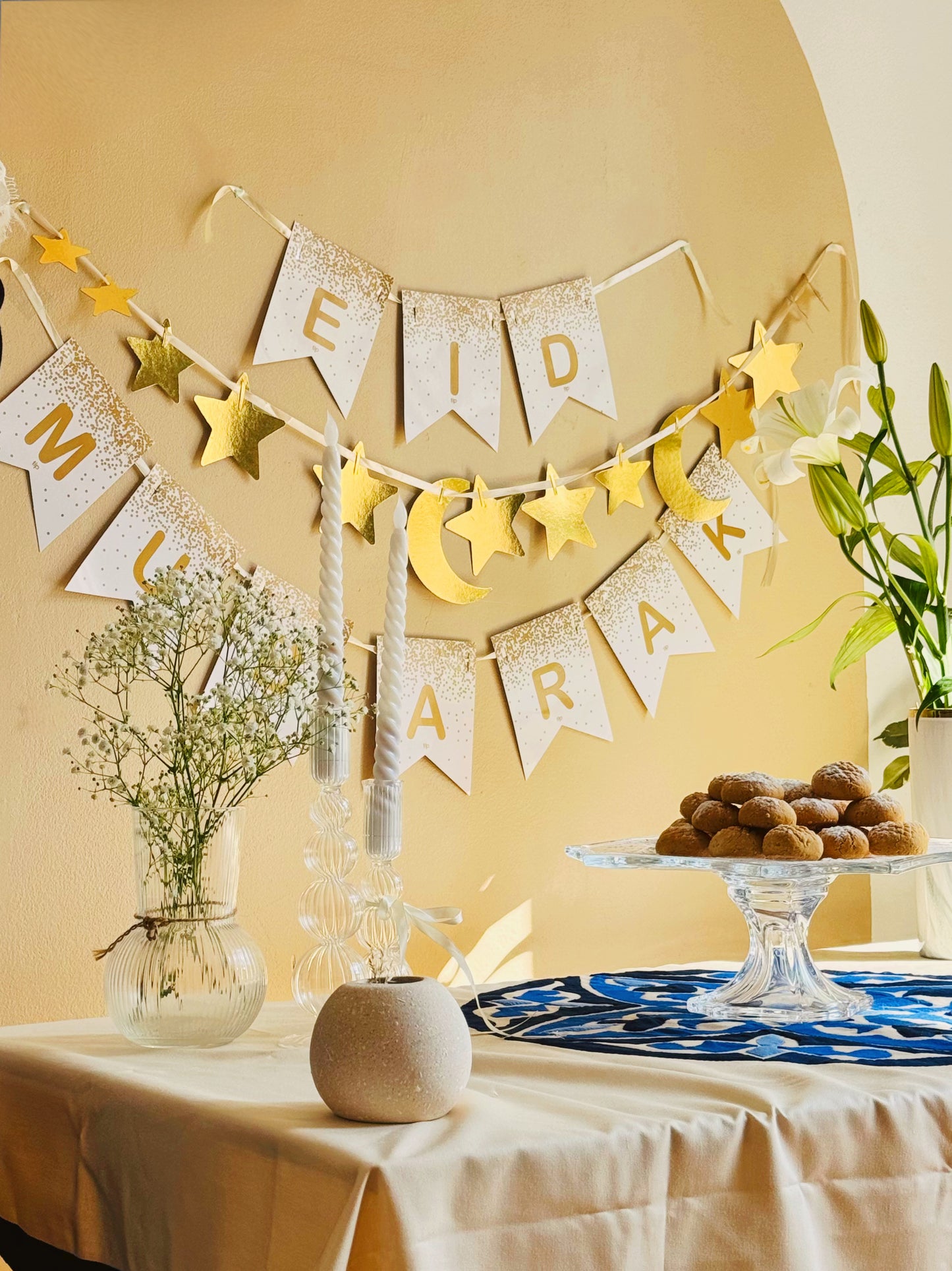 Eid Mubarak Decoration Banner Box