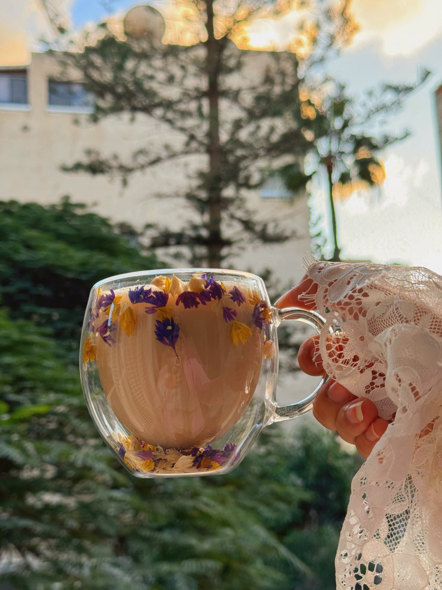Purple Bloom cup