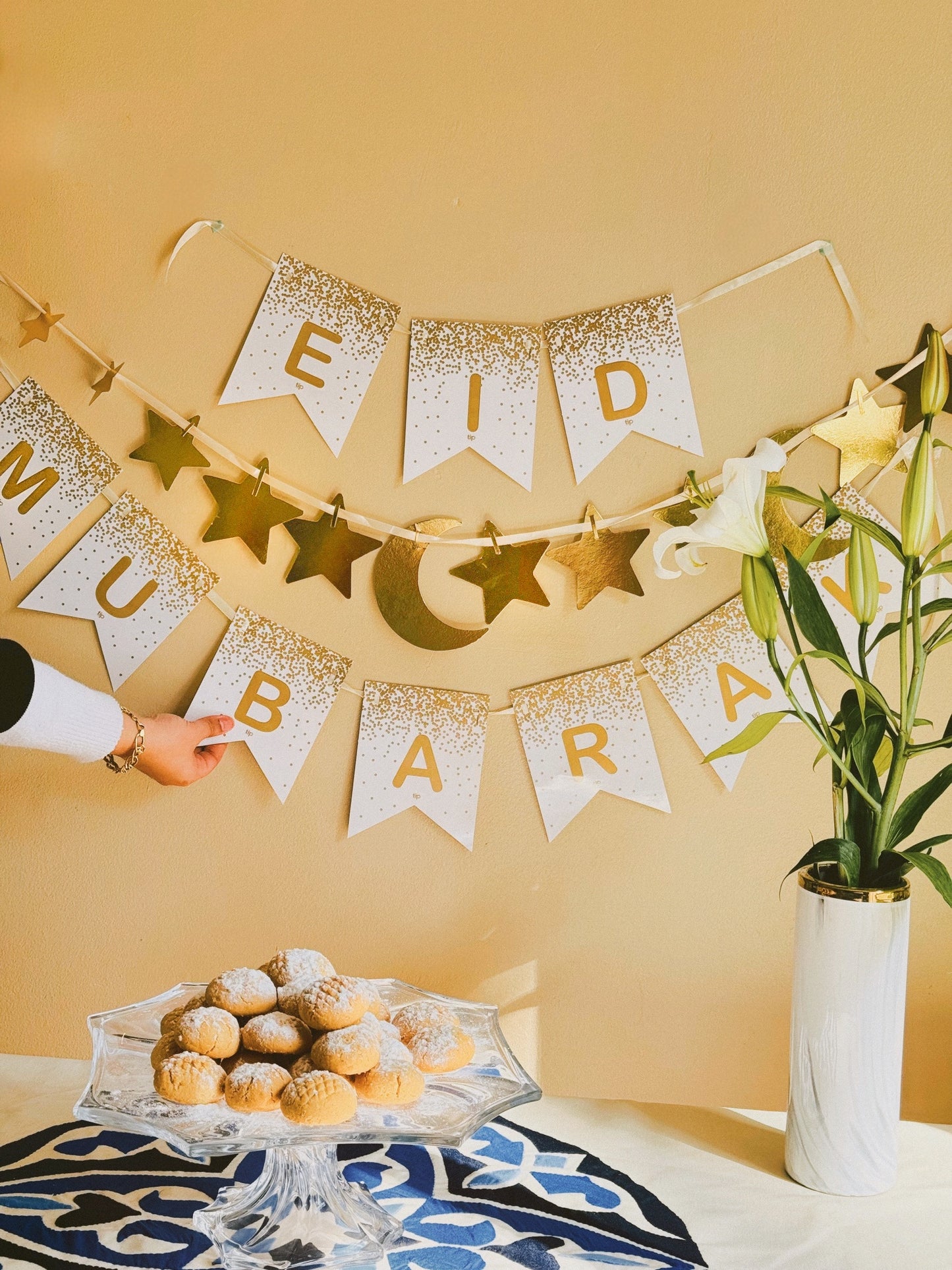 Eid Mubarak Decoration Banner Box