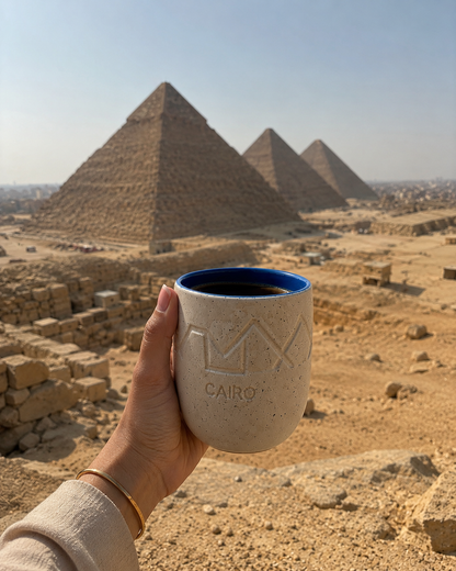 Blue Palm Cup - كوب بالم أزرق