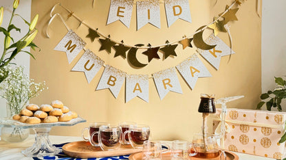 Eid Mubarak Decoration Banner Box