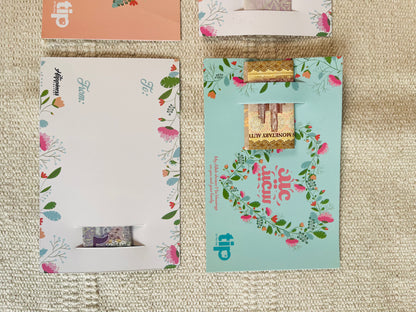 2 Eid Cards in Mint Green