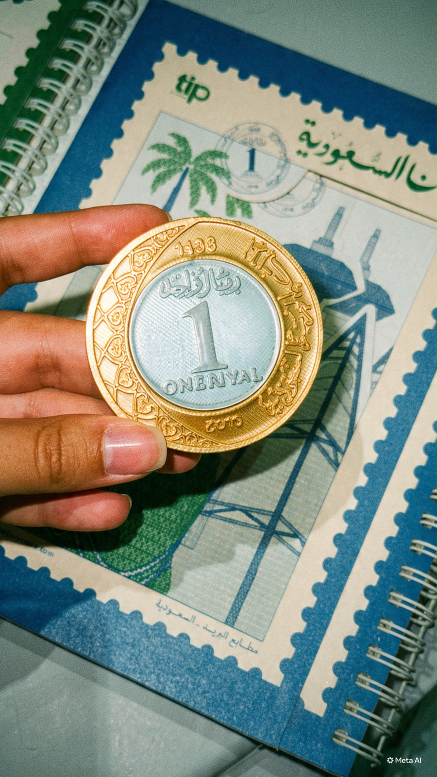 توزيعات 1 Riyal Magnet Coin | ريال مجنت 🧲 Saudi Riyal Design