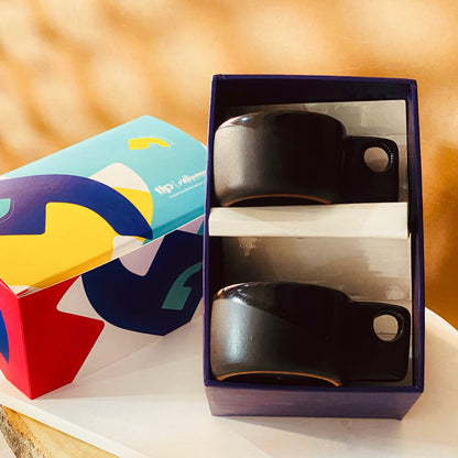 Black Espresso cup Set