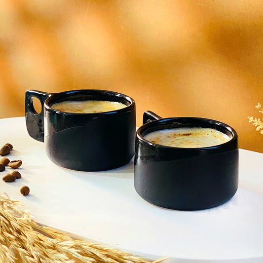 Black Espresso cup Set