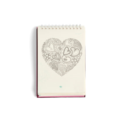 For A Heart I Love Coffee Box Pink
